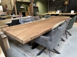 Tafelblad boomstam - Suar tropisch hardhout - 60-120 mm