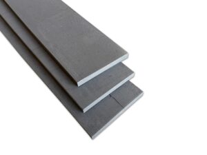 Massief eiken planken - 19 mm - 19,5 x 250 cm - Carbon Black
