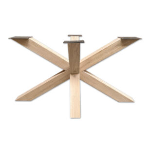 Eiken matrix poot L tegen een witte achtergrond