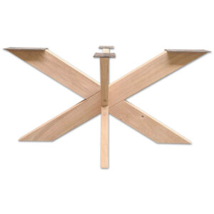 Eiken matrix poot LF tegen een witte achtergrond