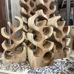 Wijnrek - Suar tropisch hardhout