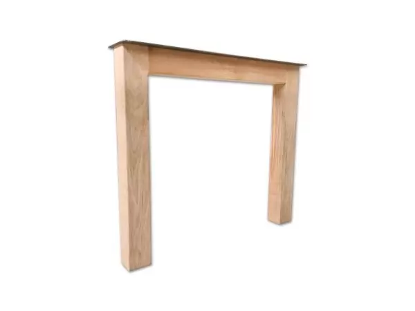 Rond organisch eiken tafelblad - 6 cm - rustiek bij