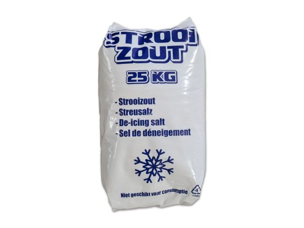 Zak strooizout van 25 kilo. Te koop bijBouwie