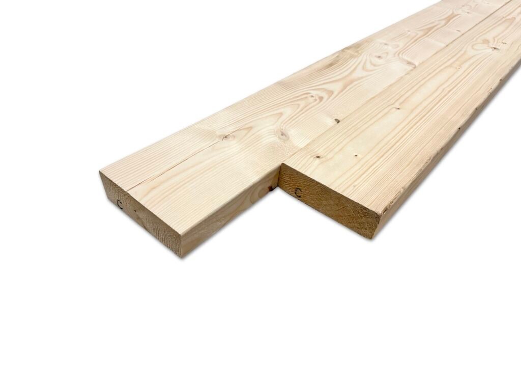 timmerhout vuren met kopmaat 44 x 143 mm