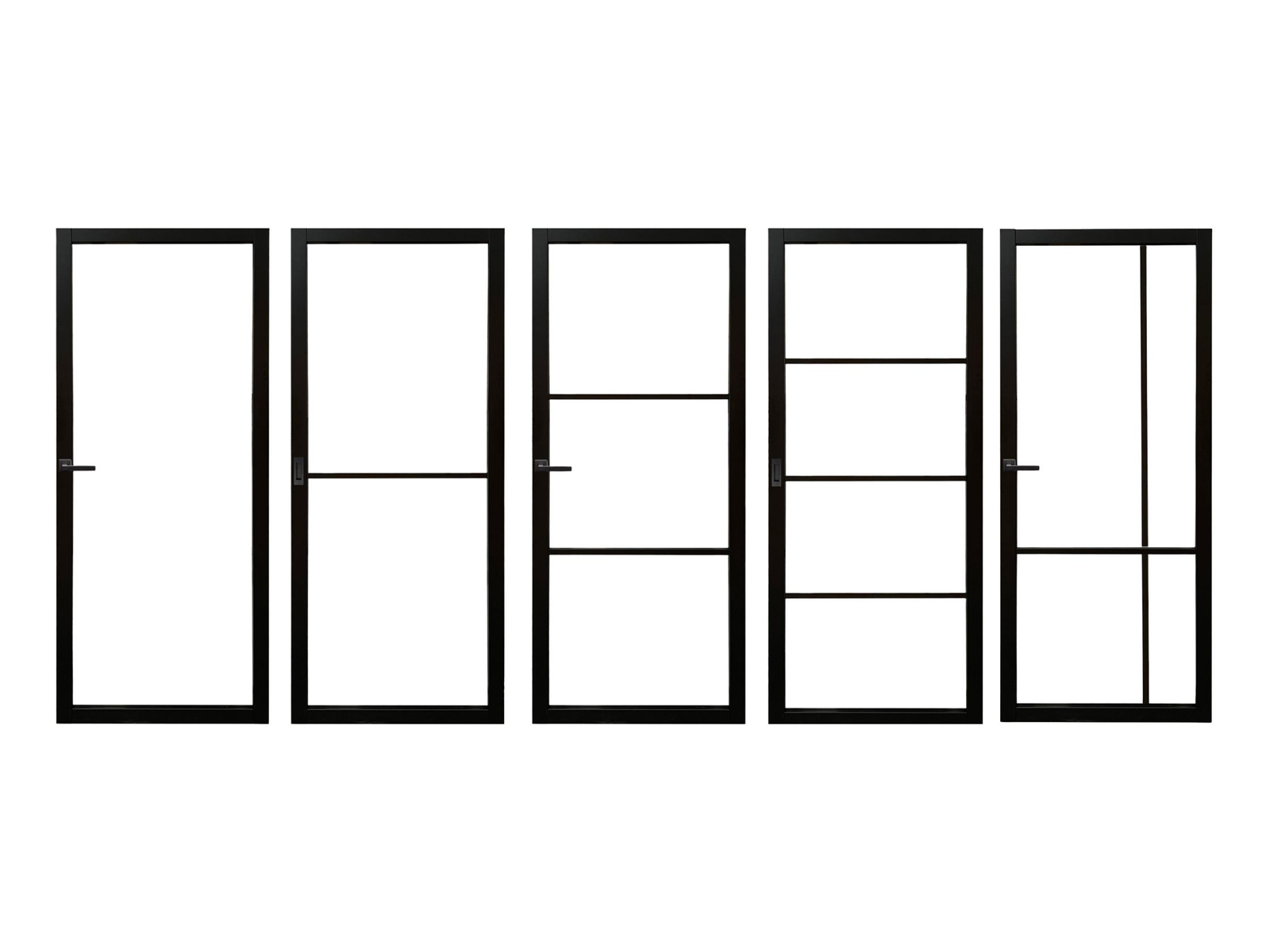 ACTIE - staallook deur + kozijn + deurbeslag COMPLETE SET - Afbeelding 6