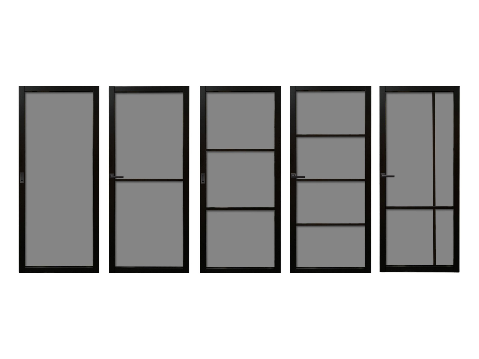 ACTIE - staallook deur + kozijn + deurbeslag COMPLETE SET - Afbeelding 3