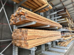 Balk - Lariks - 63 x 135 mm - Geschaafd - 2e sortering