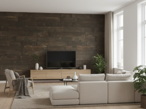 Barnwood planken - donker bruin - 13 mm