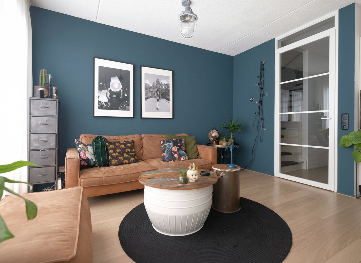 Staal look deur - "Linden" - Afbeelding 4