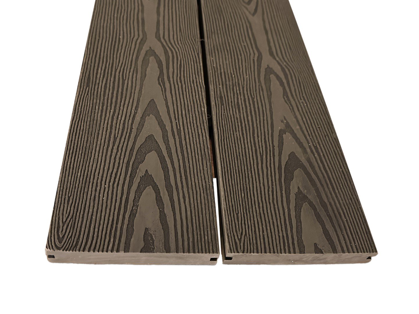 Vlonderplank - Massief composiet - Bruin eiken 1 - 20 x 140 mm