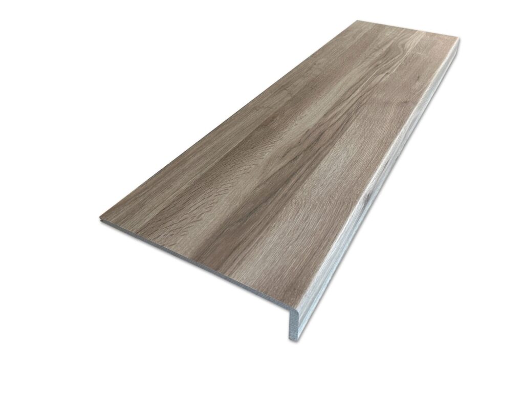 overzet traptrede laminaat taupe eiken