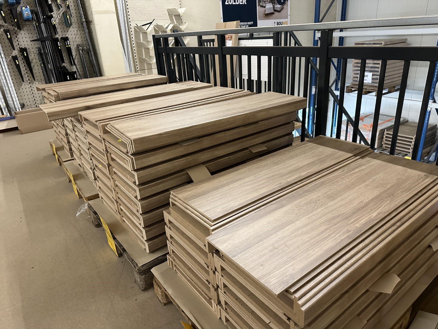 Overzet traptreden - Laminaat - Taupe eiken - Afbeelding 4