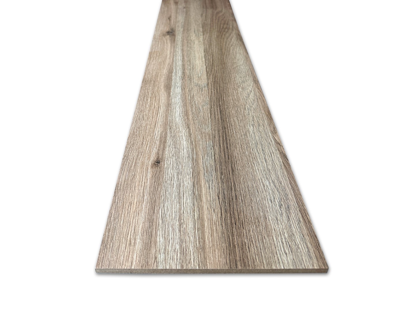 Stootbord taupe eiken laminaat